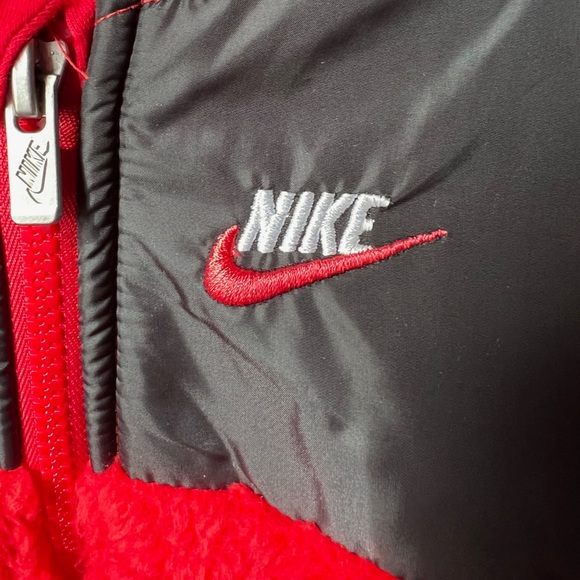 Nike Sherpa Hooded Zip Up Coverall - Picture 3 of 4